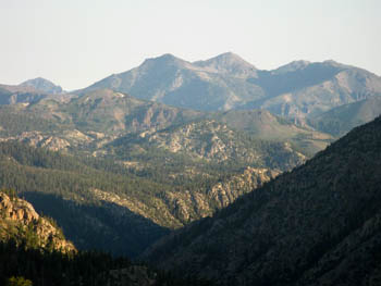 Long climb rewarded with view of East Carson River Valley